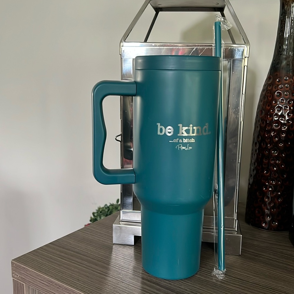 Be Kind Of A Bitc* 40oz  cup twist lid straw Tumbler